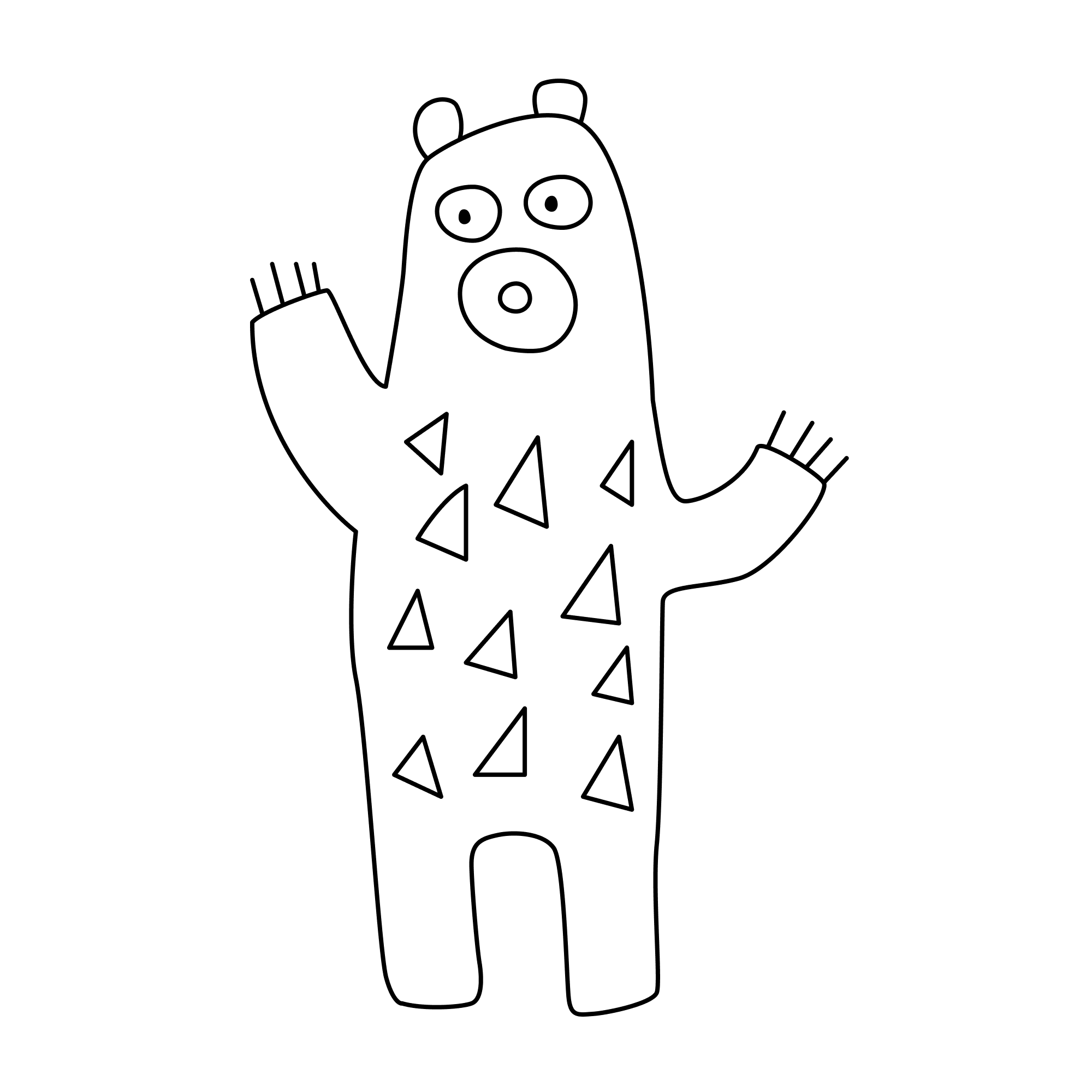 Bear Friendly_outlined